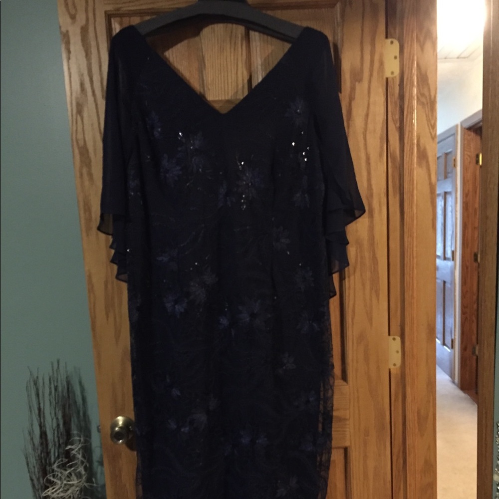 Brianna Caplet Evening Gown Size 20
